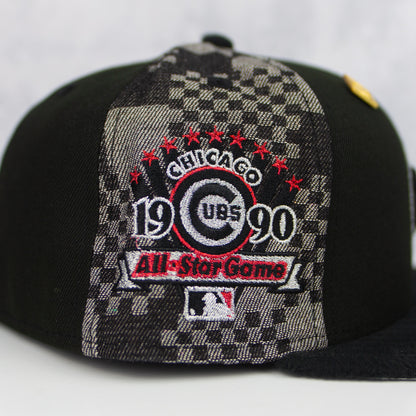 New Era “Checkerboard” Chicago Cubs Fitted Hat
