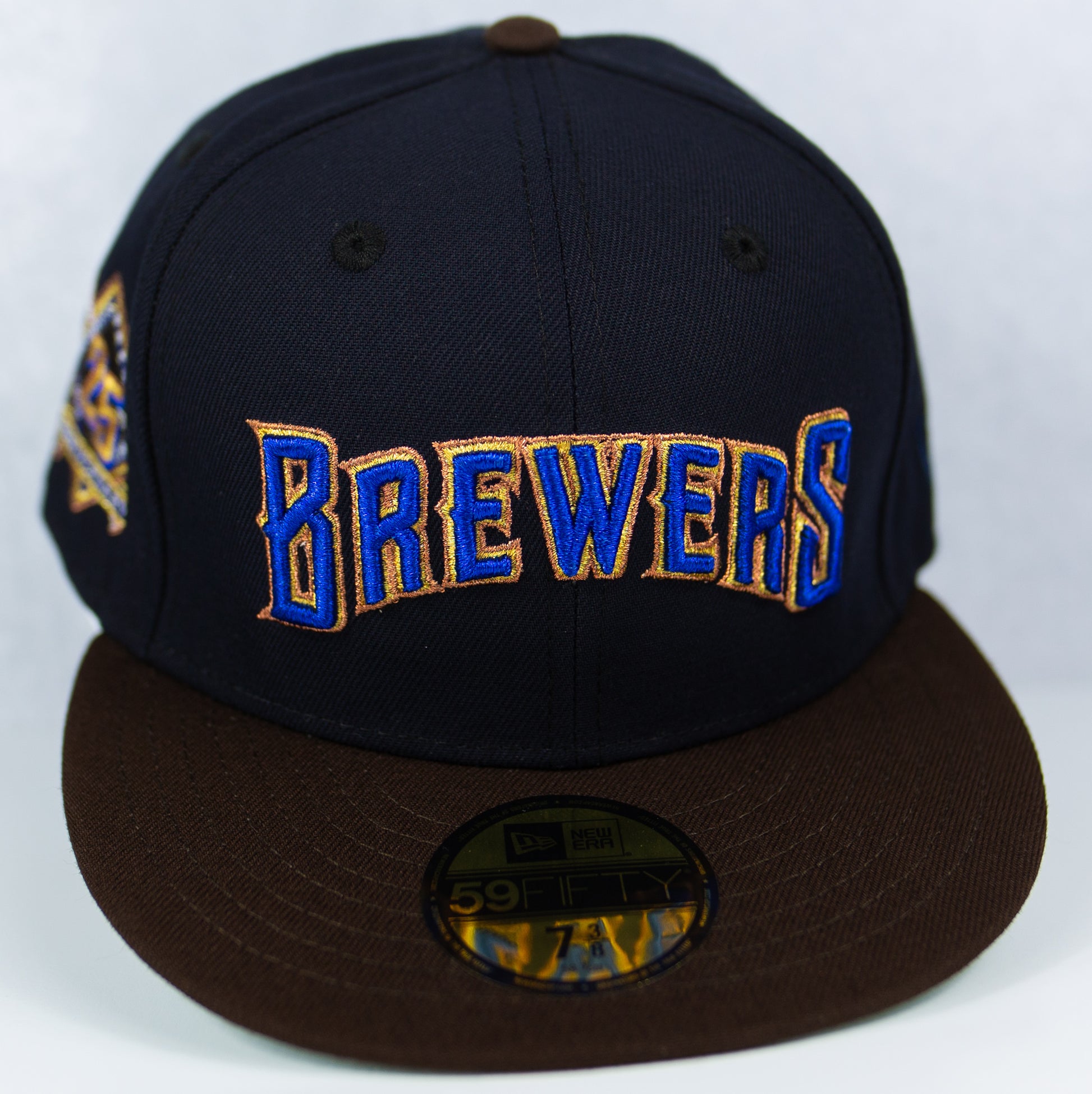 New Era “Dark Horse” Milwaukee Brewers Fitted Hat image 0