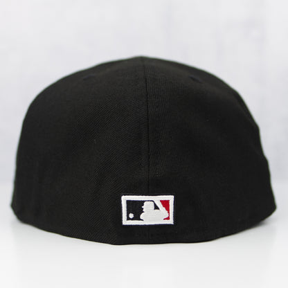 New Era “Blackout Dome Wahoo” Cleveland Indians Fitted Hat