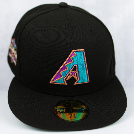 New Era “Blackout” Arizona Diamondbacks Fitted Hat
