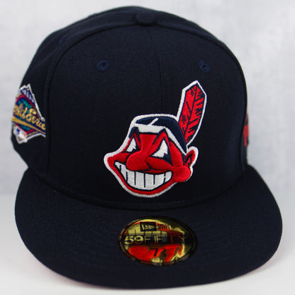 New Era “Pinky Wahoo” Cleveland Indians Fitted Hat