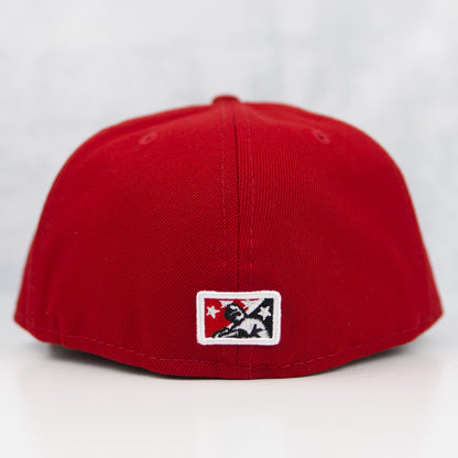 New Era “Cherry” Buffalo Bisons Fitted Hat