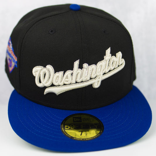 New Era “Black Dome” Washington Nationals Fitted Hat