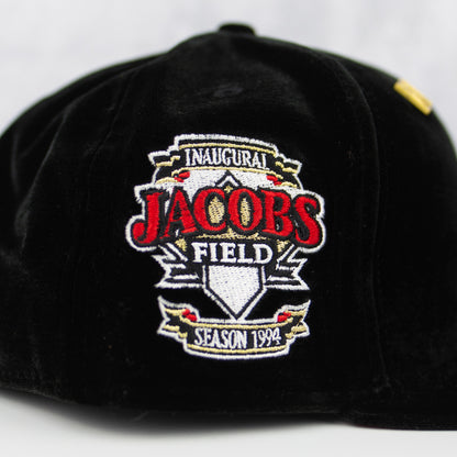 New Era “Velvet” Cleveland Indians Fitted Hat