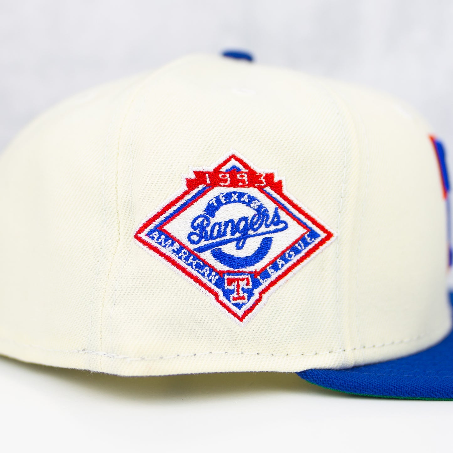 New Era “Staple” Texas Rangers Fitted Hat