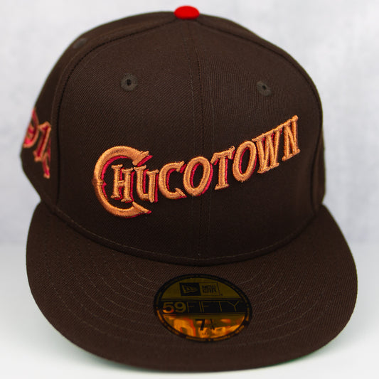 New Era “Burnt” El Paso Chihuahuas Fitted Hat