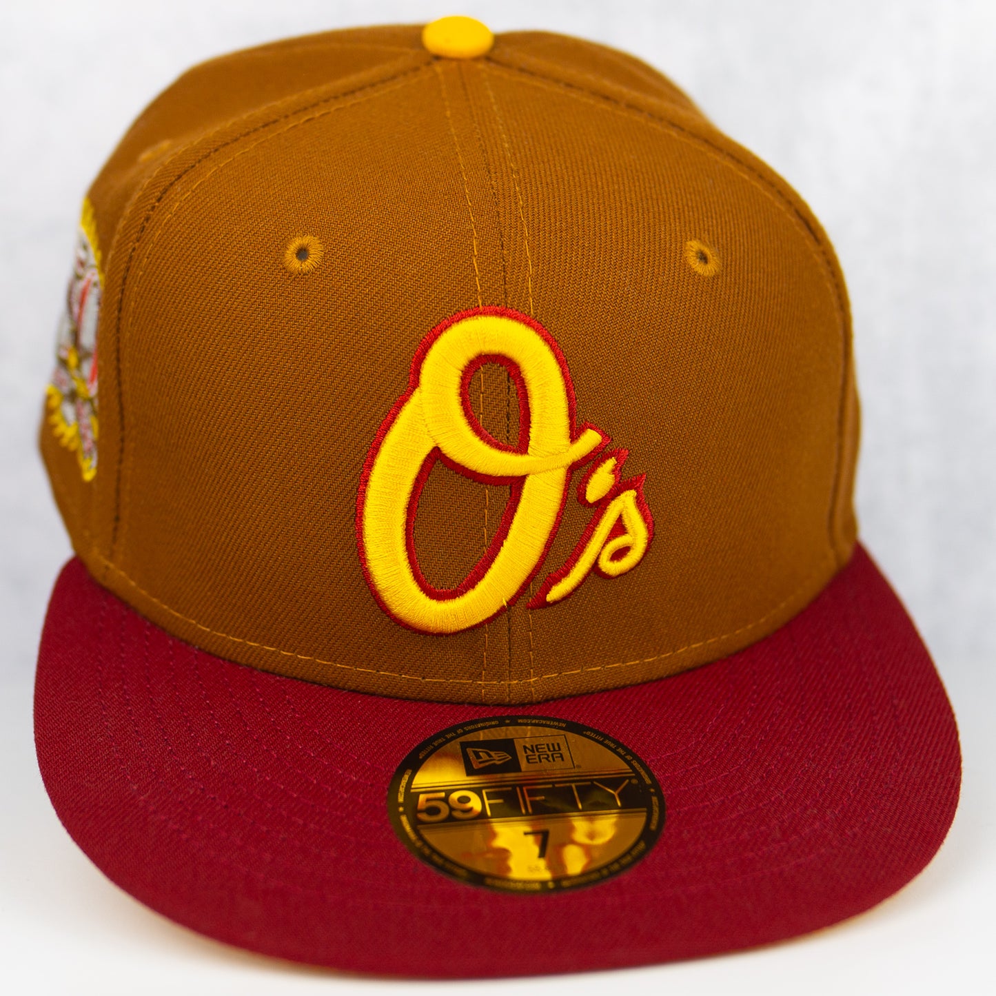 New Era “Dark Walnut” Baltimore Orioles Fitted Hat
