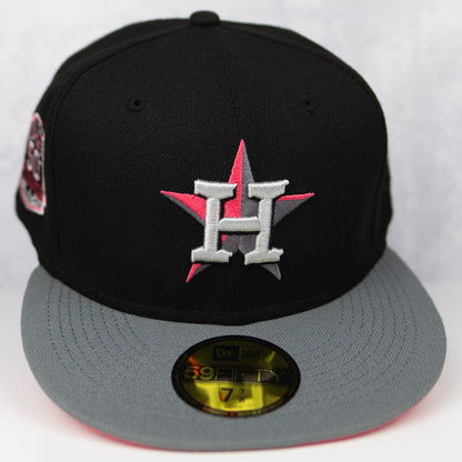 New Era “Black Lava” Houston Astros Fitted Hat