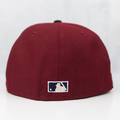 New Era “Wine” Chicago White Sox Fitted Hat