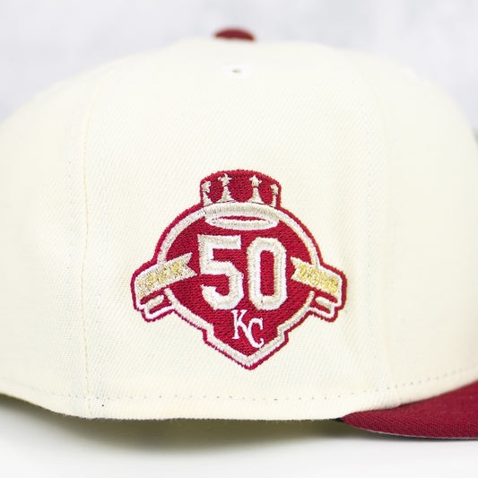 New Era “Red Wine” Kansas City Royals Fitted Hat