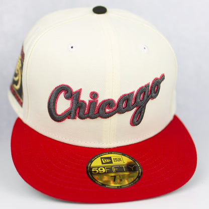 New Era “Off White” Chicago White Sox Fitted Hat