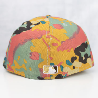 New Era “Multi-Camo” Oakland Athletics Fitted Hat