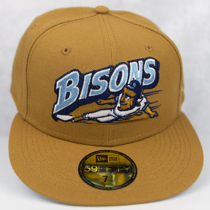 New Era “Tan Ice” Buffalo Bisons Fitted Hat