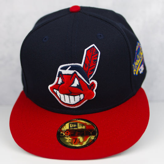 New Era “Wahoo” Cleveland Indians Fitted Hat