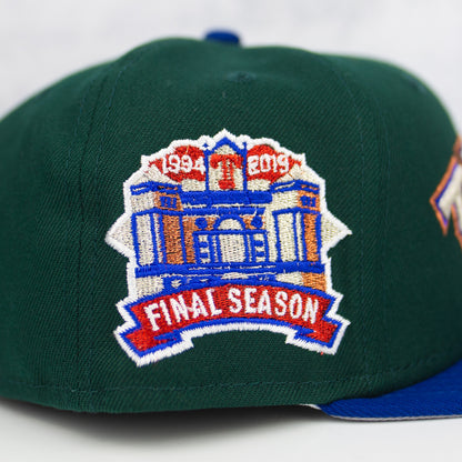 New Era “Water Colors” Texas Rangers Fitted Hat