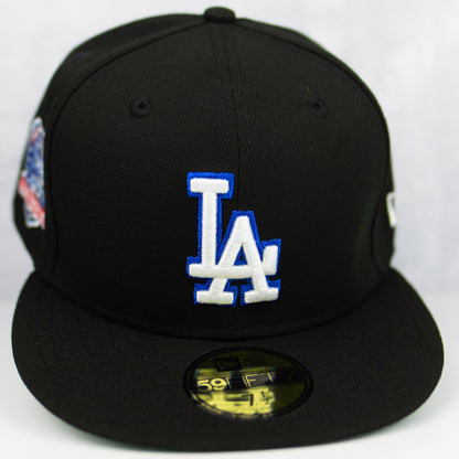 New Era “Black Dome” Los Angeles Fitted Hat