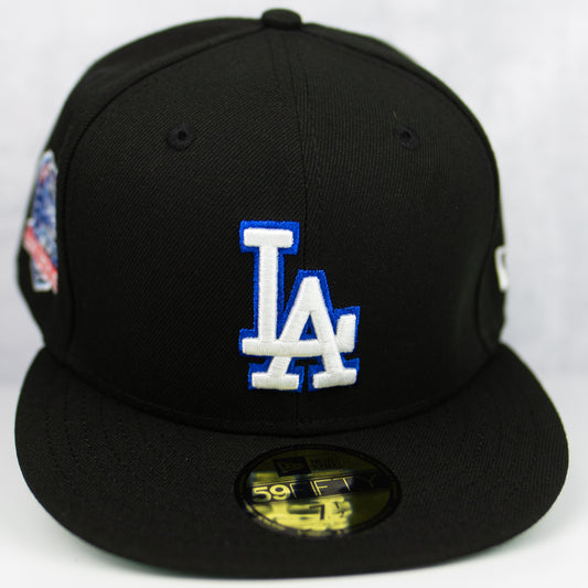 New Era “Black Dome” Los Angeles Fitted Hat