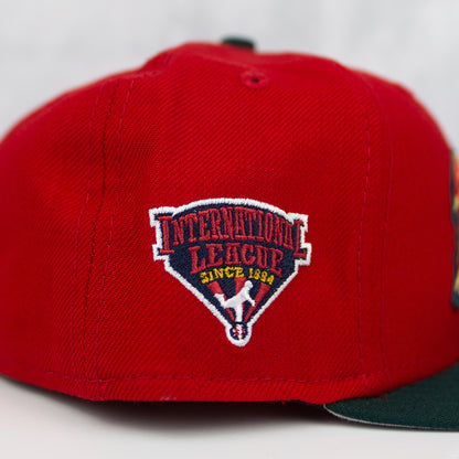 New Era “Tomato” Buffalo Bisons Fitted Hat