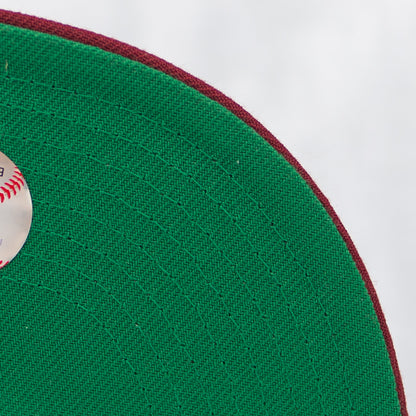 New Era “Stoned Maroon” Brooklyn Dodgers Fitted Hat