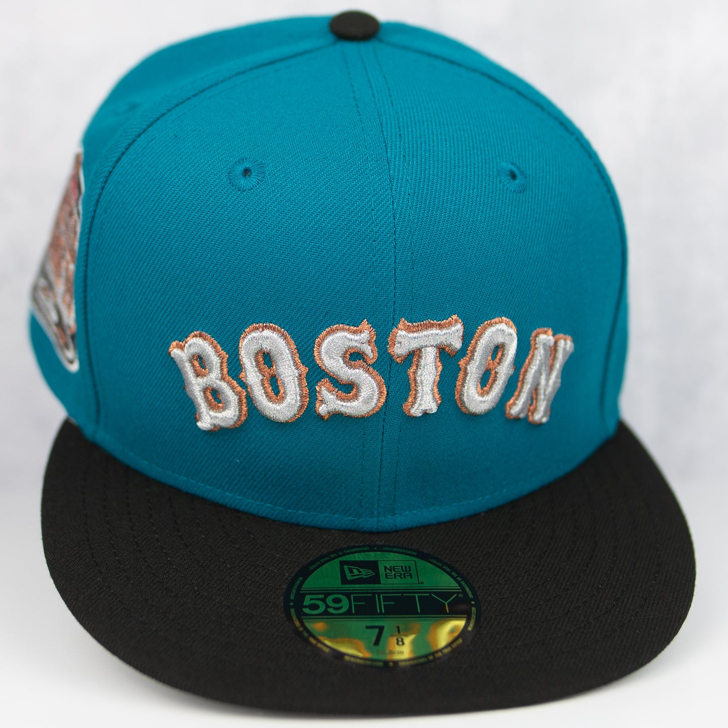 New Era “Aqua Marine” Boston Red Sox Fitted Hat
