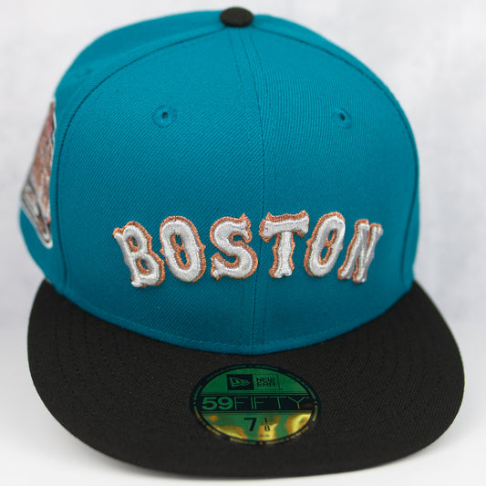 New Era “Aqua Marine” Boston Red Sox Fitted Hat