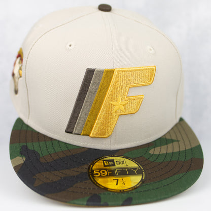 New Era “Woodland” Fayetteville Woodpeckers Fitted Hat