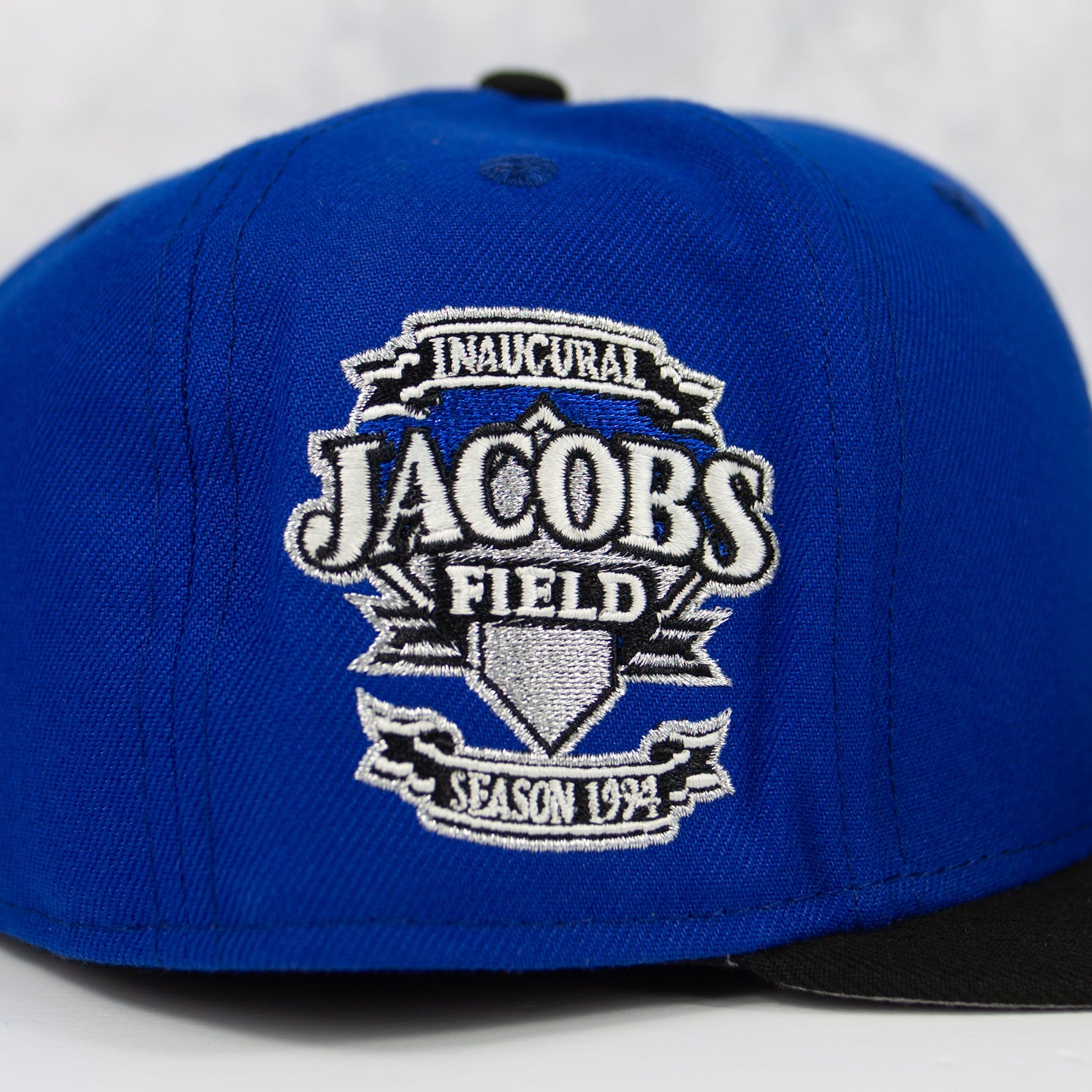 New Era “BonezBrims” Cleveland Indians Fitted Hat image 1