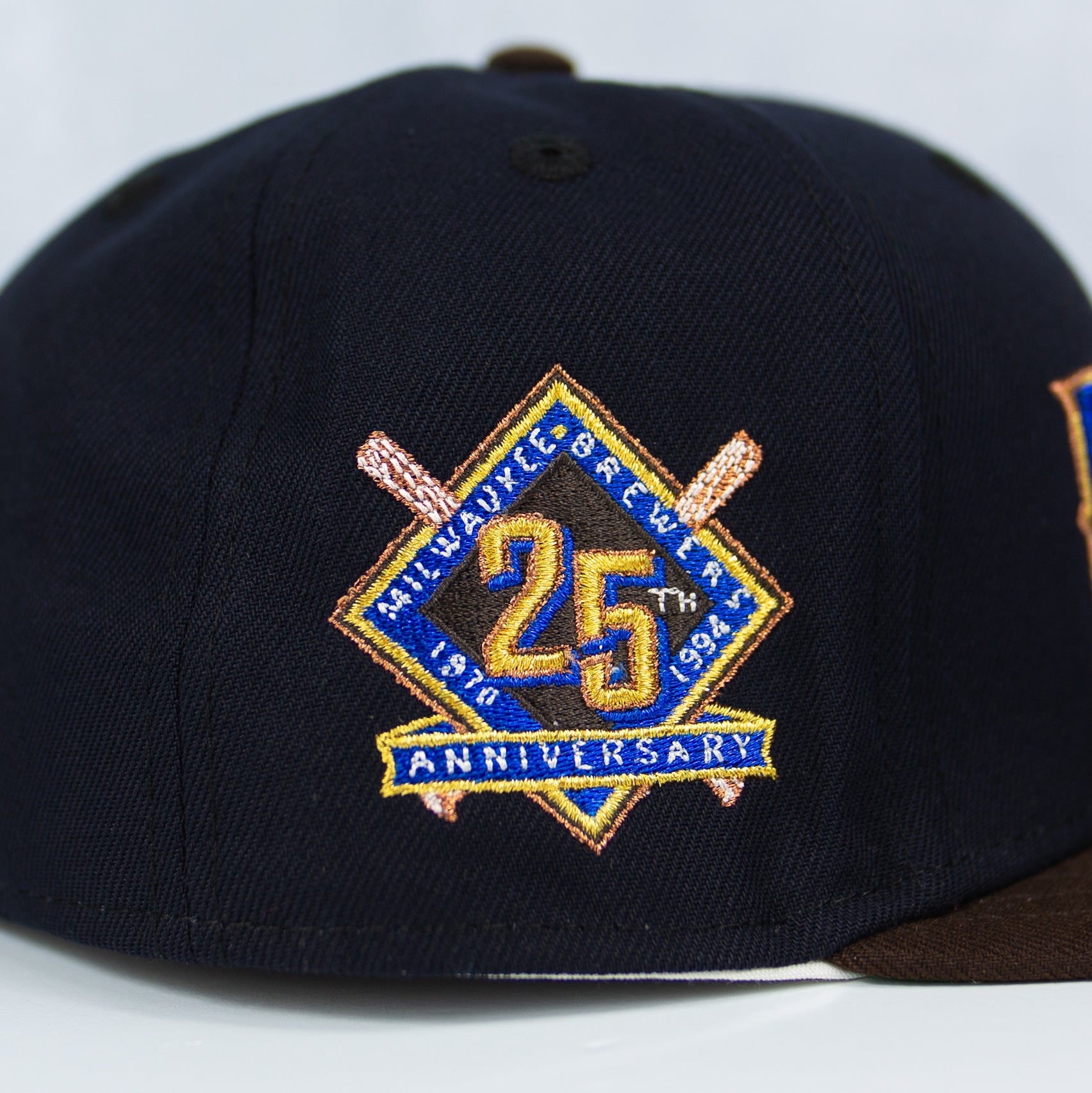 New Era “Dark Horse” Milwaukee Brewers Fitted Hat image 1