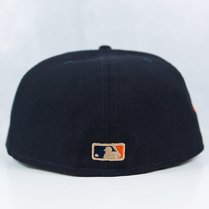 New Era “Gold Leaf” Detroit Tigers Fitted Hat image 2
