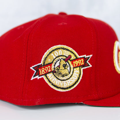 New Era “Throwback” St.Louis Cardinals Fitted Hat image 1