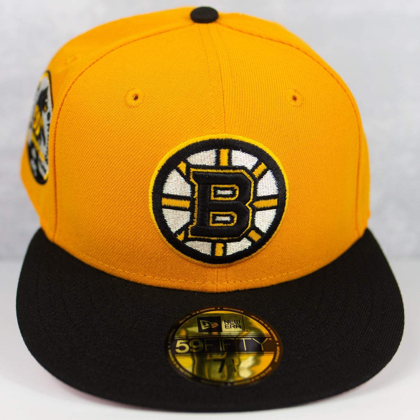 New Era “Pinky” Boston Bruins Fitted Hat image 0