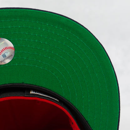 New Era “Old Money” Cleveland Indians Fitted Hat image 3