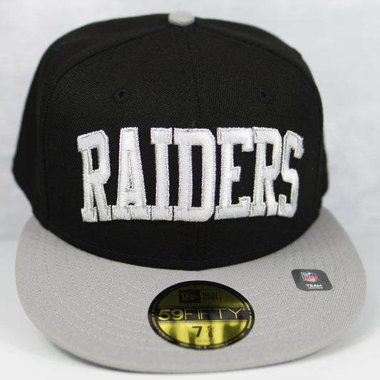 New Era “Eazy” Los Vegas Raiders Fitted Hat image 0