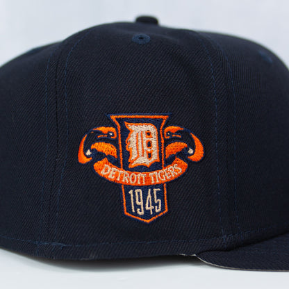 New Era “Gold Leaf” Detroit Tigers Fitted Hat image 1