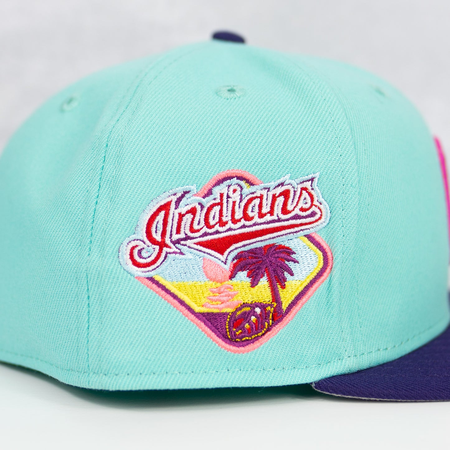 New Era “Spring Training” Cleveland Indians Fitted Hat image 1