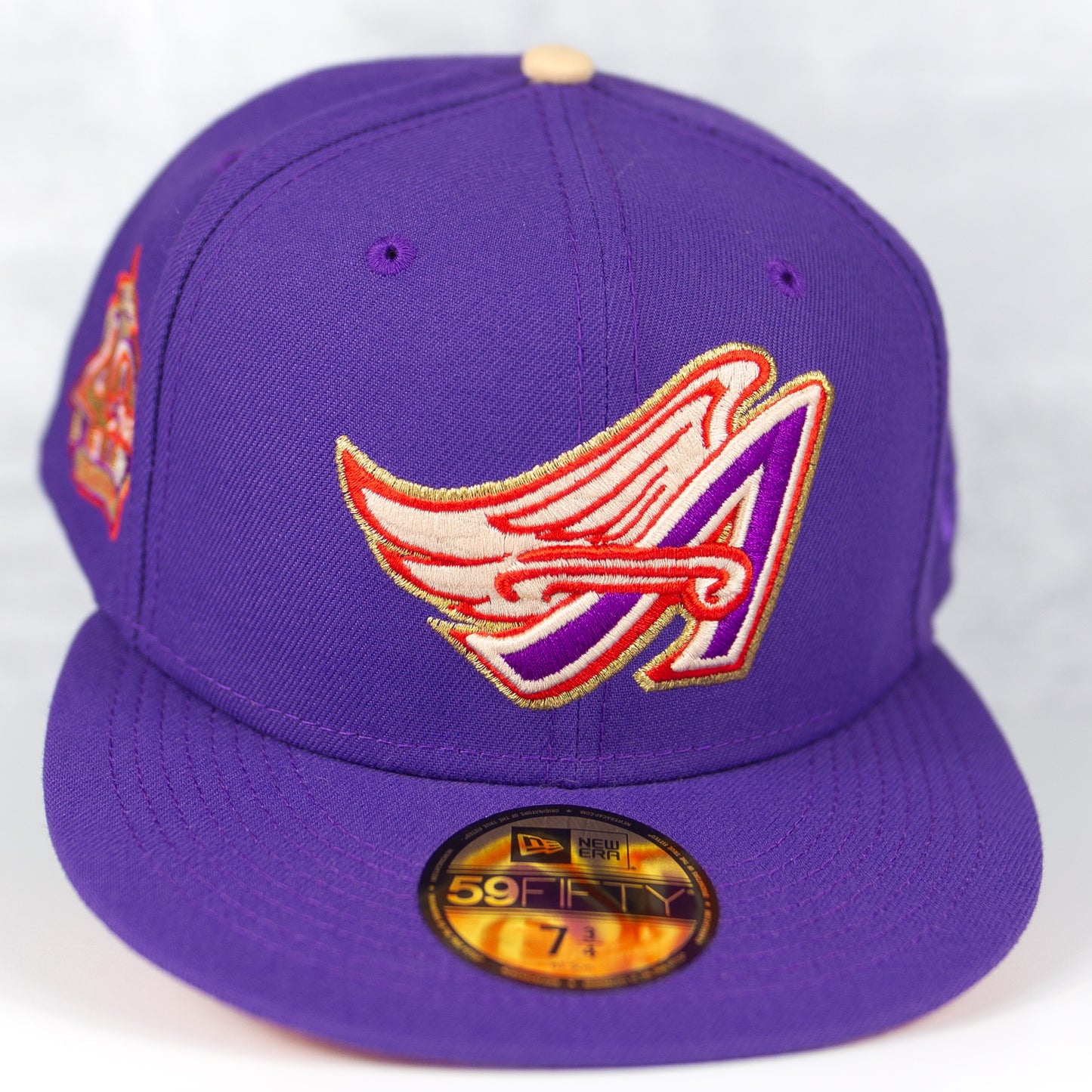 New Era “Wonka Bar” Anaheim Angels Fitted Hat image 0
