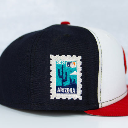 New Era “Spring Training” Cleveland Indians Fitted Hat image 1