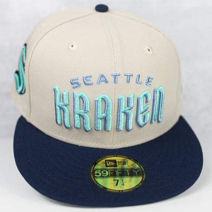 New Era “Classic” Seattle Kraken Fitted Hat image 0