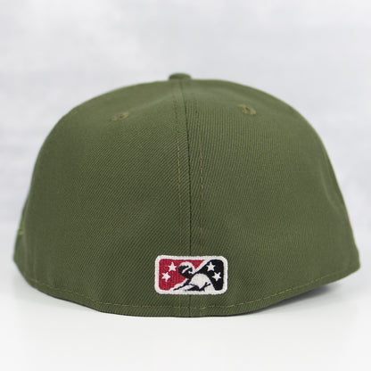 New Era “Halloween” Gwinnett Braves Fitted Hat image 2