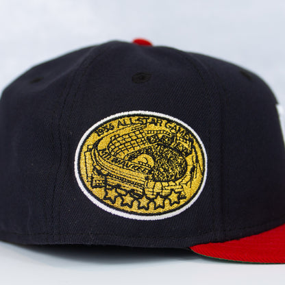 New Era “Switch-Up” Milwaukee Braves Fitted Hat image 1