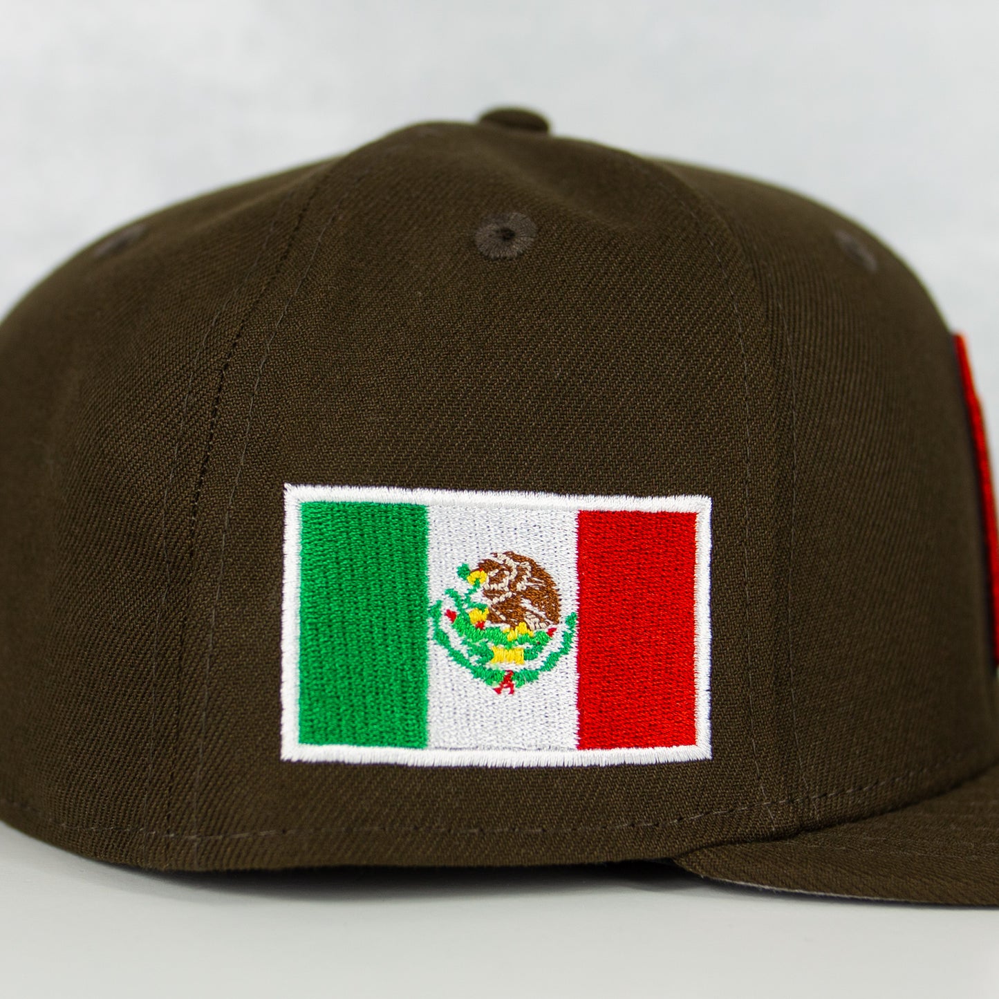 New Era “Chocolate” Mexico Team Fitted Hat image 1