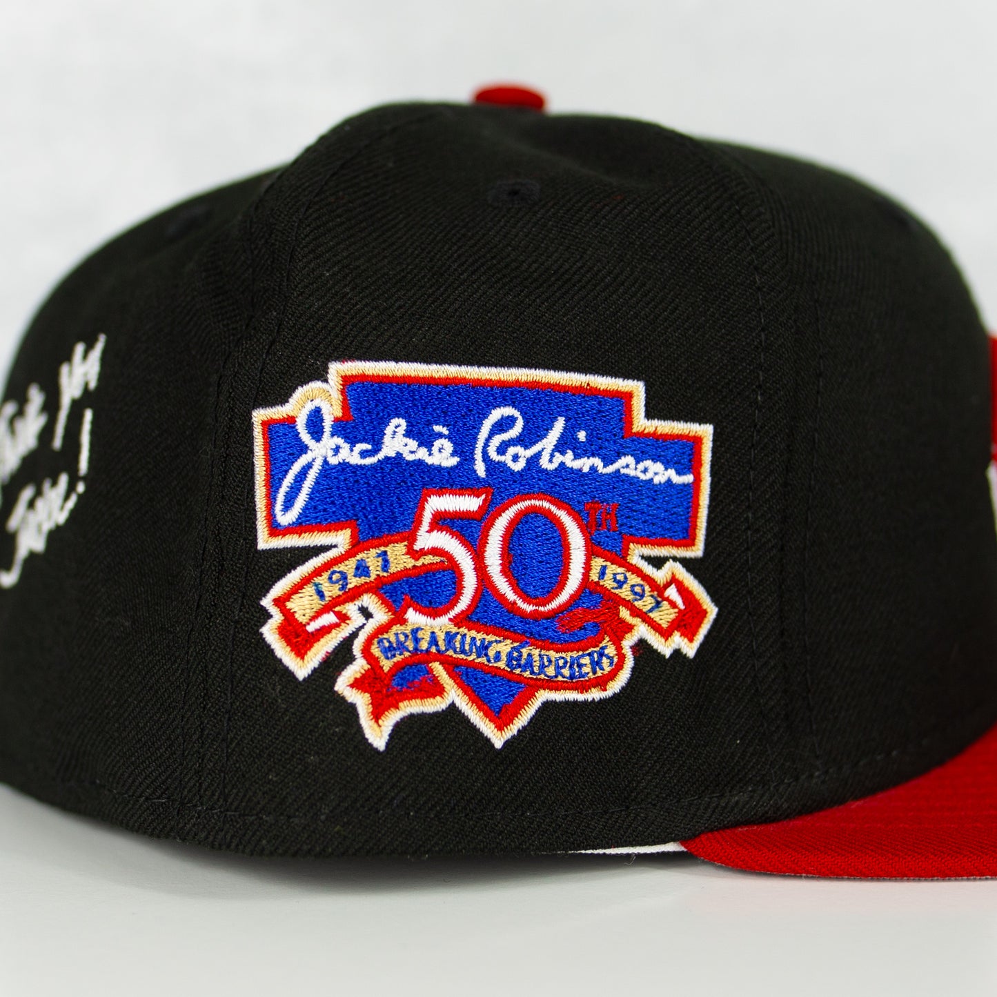 New Era “Thank You Jackie!” Cincinnati Reds Fitted Hat image 1