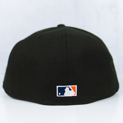 New Era “Blackout” Detroit Tigers Fitted Hat image 2