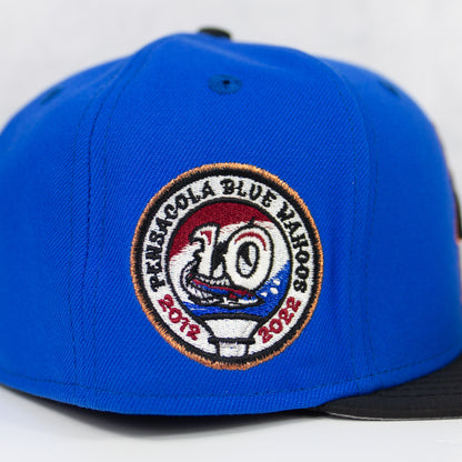 New Era “Variety Pack” Pensacola Blue Wahoos Fitted Hat image 1
