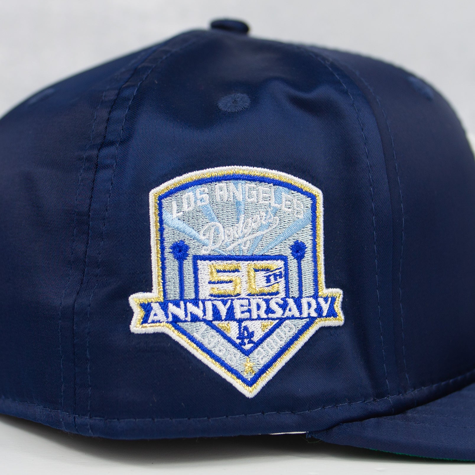 New Era “Satin” Los Angeles Dodgers Fitted Hat image 1