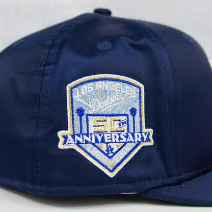 New Era “Satin” Los Angeles Dodgers Fitted Hat image 1
