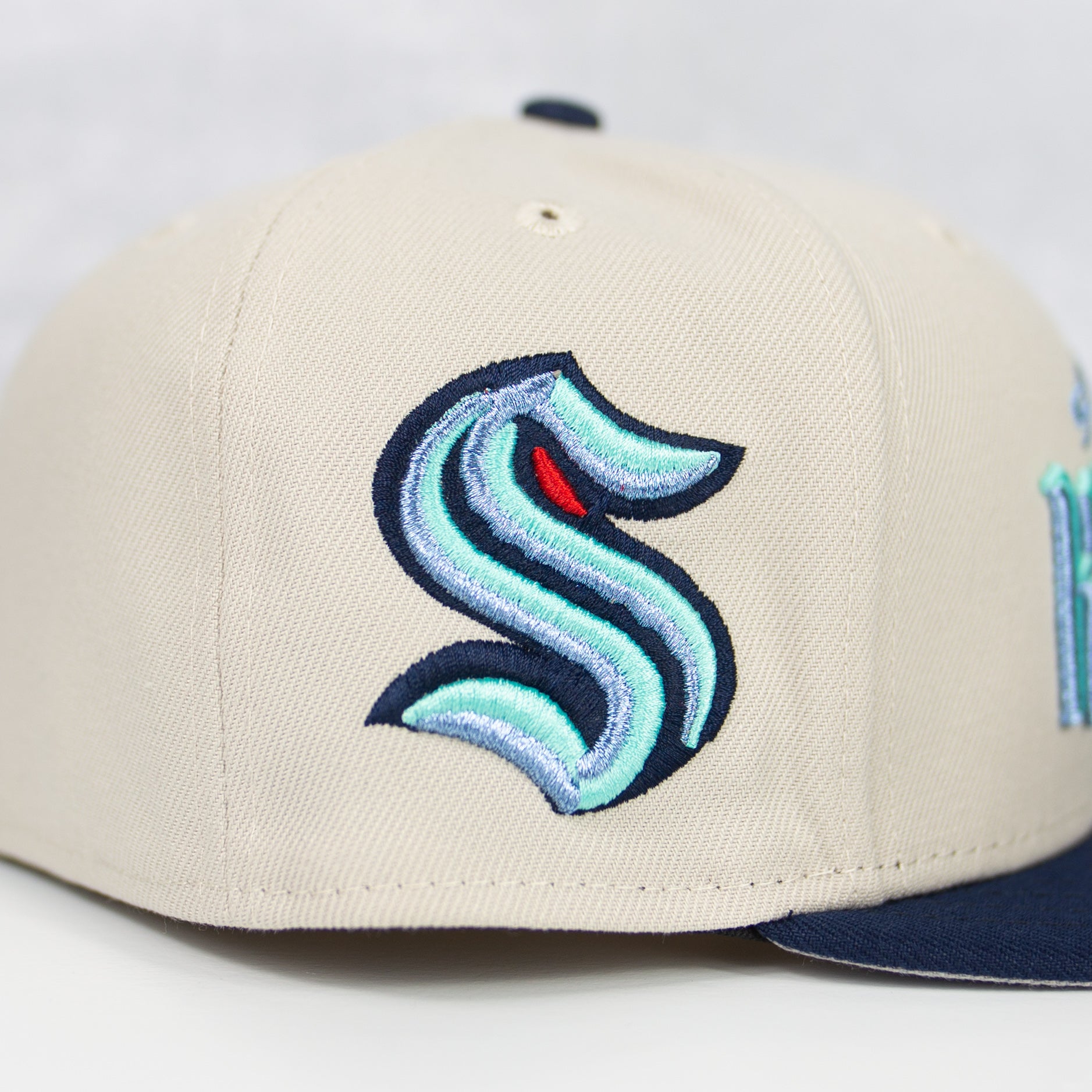 New Era “Classic” Seattle Kraken Fitted Hat image 1