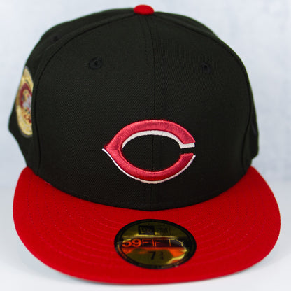 New Era “Red Dust” Cincinnati Reds Fitted Hat image 0
