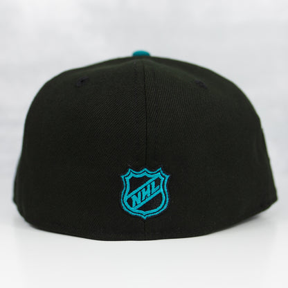 New Era “Throwback” San Jose Sharks Fitted Hat image 2