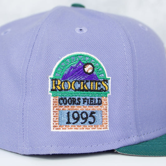 New Era “Lavender” Colorado Rockies Fitted Hat image 1
